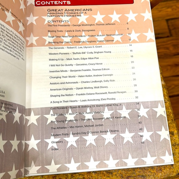 NWT♥️🇺🇸GREAT AMERICANS HARDCOVER BOOK BY FLOWERPOT PRESS - Picture 3 of 4